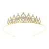 Barn Tiaraer og Kroner Pannebånd Barn Jenter Brude Krystallkrone Bryllupsfest Tilbehør Hårsmykker Ornamenter Hodeplagg