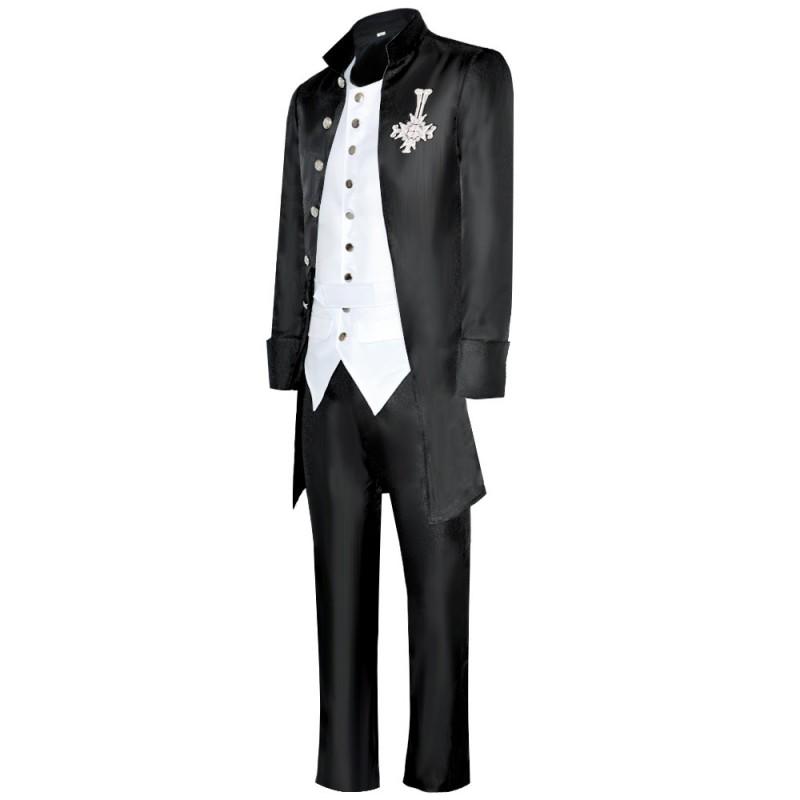 Mens Cosplay Suit Stage Performance Band Costume Halloween Party Outfit
