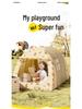 Portable Folding Children's Indoor/Outdoor Play Tent Secret Base
