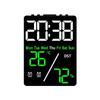 Large Digital Wall Clock Temperature Date Week Display Memory Table Clock Wall-mounted Multifunctional Electronic LED Clocks