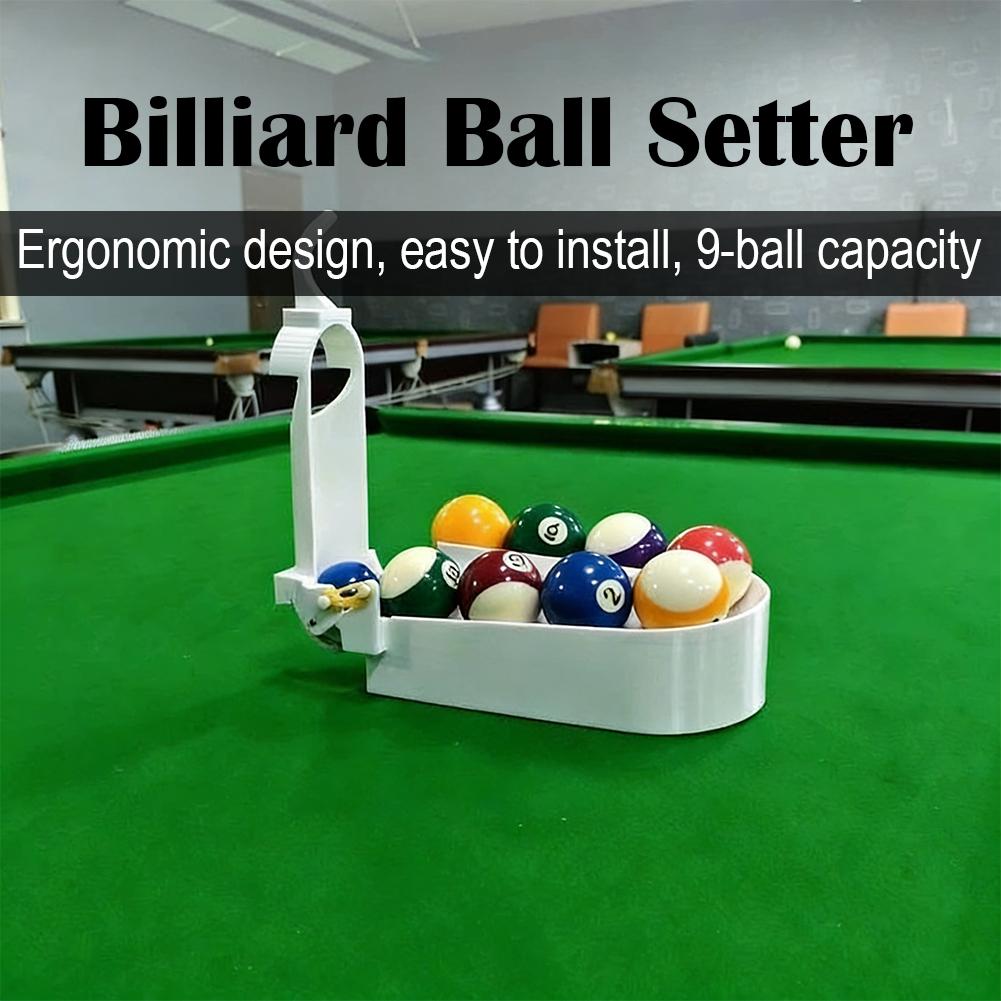 Porte-boules de billard de précision en plastique ABS Outil de placement Équipement d'entraînement de billard Outils de pratique professionnels pour jeux de table Durabilité