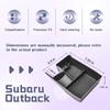 For 2025 2025-2020 Subaru Outback & Legacy Armrest Box Storage Center Console Organizer Tray Interior Secondary Storage Car Box
