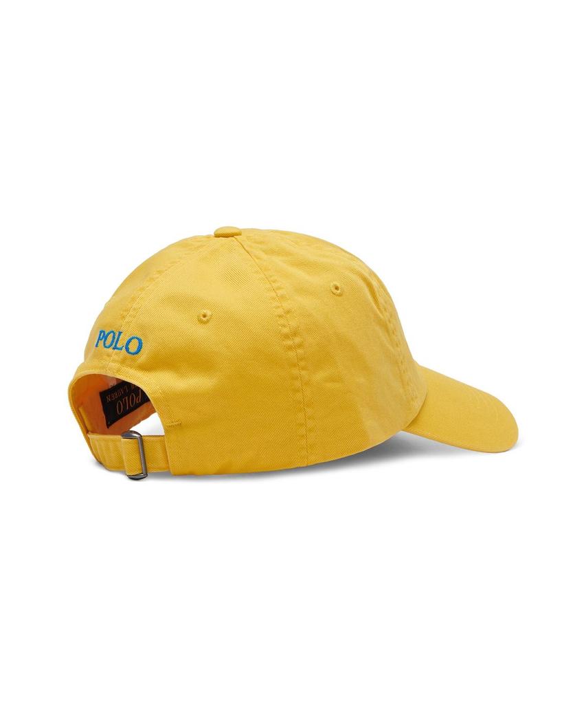 POLO RALPH LAUREN Cotton Chino Baseball Cap - Yellow