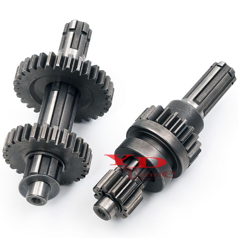 

ATV Beach Car 110/125 Little Bull Dinosaur 1+1 Horizontal Reverse Gear Engine Main/Countershaft Gear Shift