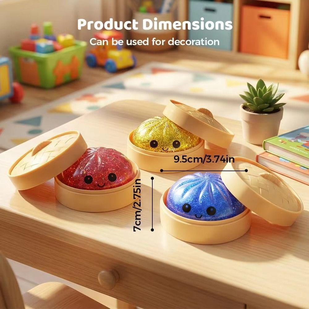 Low Rebound Sensory Stress Relief Toy Soft Dough Ball Slow Rebound Toy Classroom Prizes
