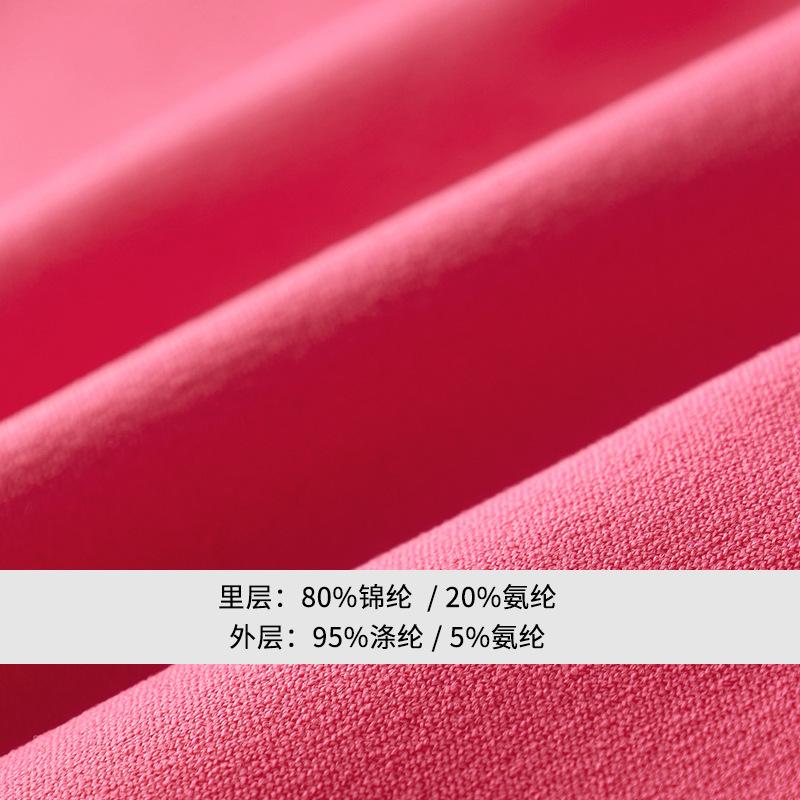 Casual stretch high waist fashion sports skirt quick-drying double-layer pleated skirt fitness yoga tennis suit