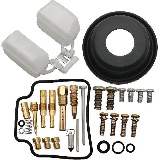CA250 Carburetor Repair Kit, Compatible for Honda cruiser CMX250 Rebel Twin-cylinder motorcycle (1) 1