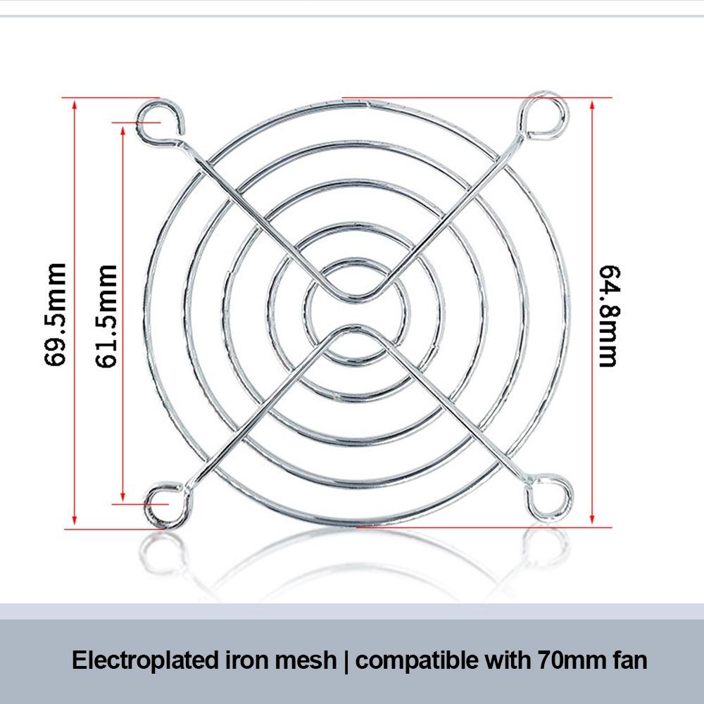 1Pcs Durable Metal Cooling Fan Grill Protective 40-220mm Fans Grid Mesh Cover for Computer Fan