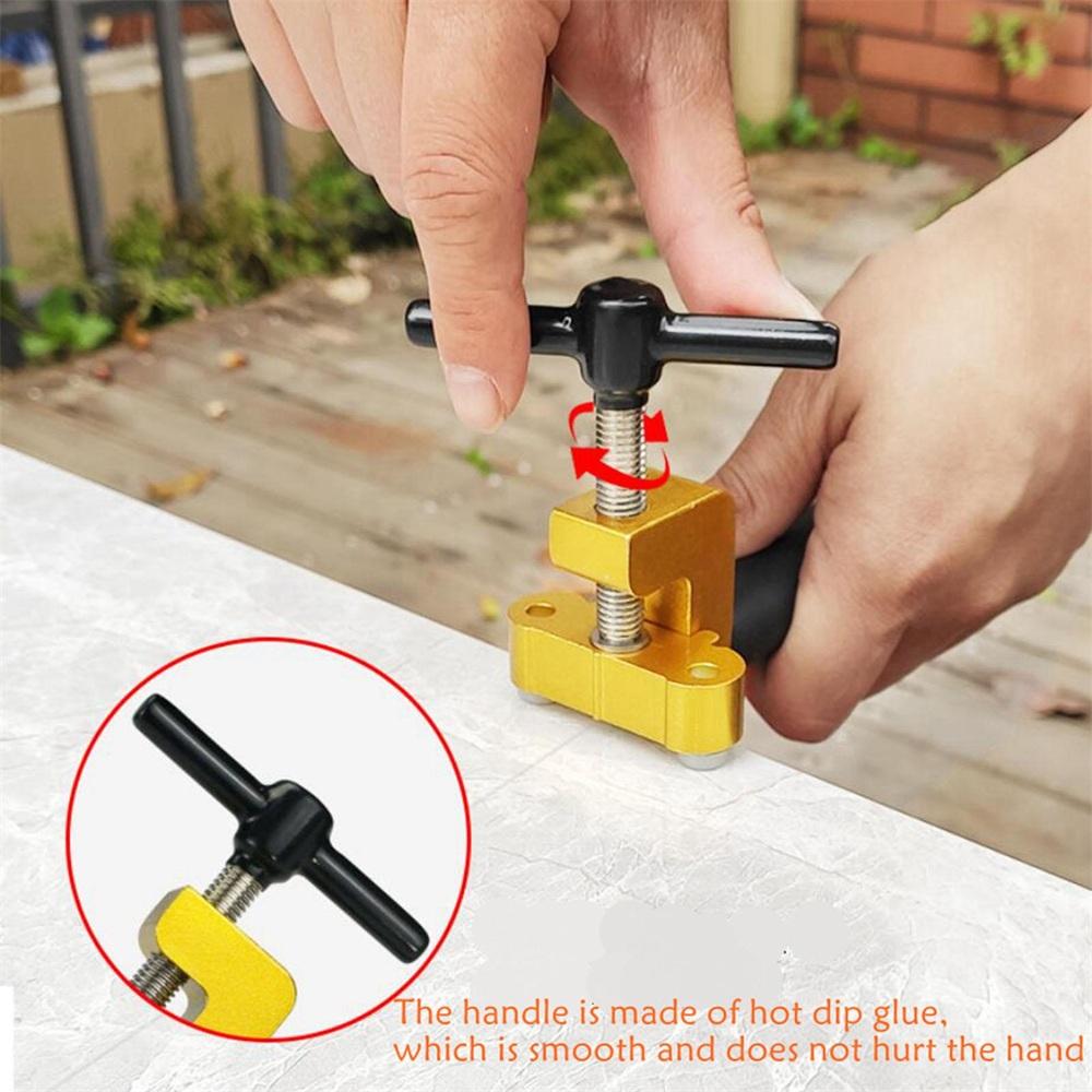 Coupe-carreaux diamant 2 en 1 de haute qualité Coupeur de verre professionnel Coupe manuelle multifonction pour céramique et porcelaine Outil manuel pour la maison DIY
