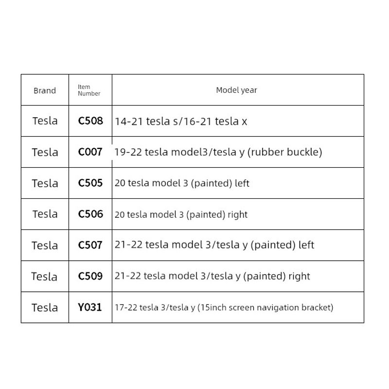 Tesla Model3/Y/S/X Mobile Phone Car Holder, Dedicated for the Vehicle, with Wireless Charging and Navigation Support