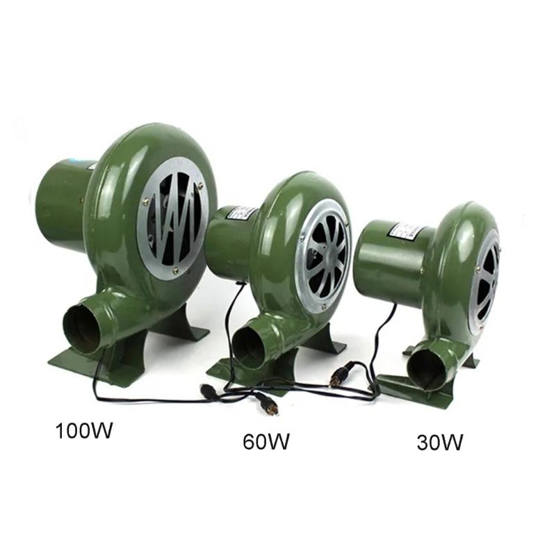 12V BBQ Fan Electric Blacksmith Forge Blower Grill Fans Charcoal Chimney Starter 12V Clips 30W/ 60W/ 100W