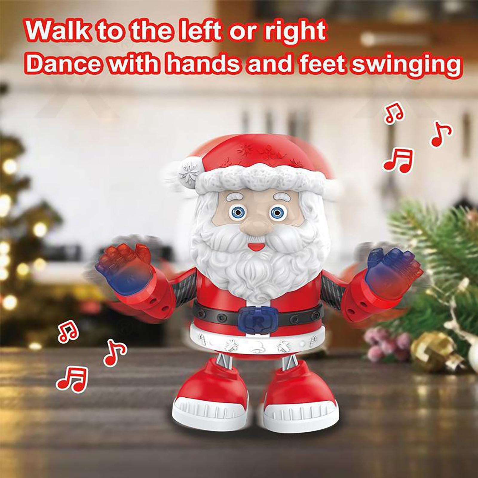 

Electric Dancing Sound And Light Doll Dancing Robot Children s Christmas Toy Gift One Size