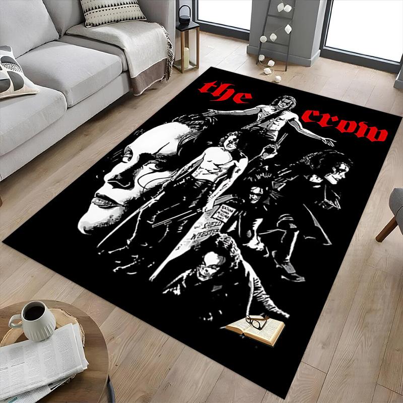 1pc crow the Carpet, Office Rug Outdoor Mat Home Decor Area Carpet Festival
