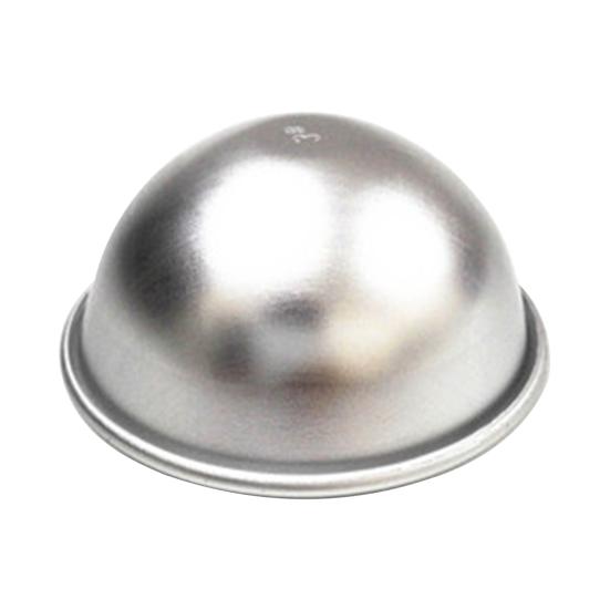 Mold Removable Easily Clean Aluminum Alloy Semicircle Baking Cake Mould for Mousse Cake