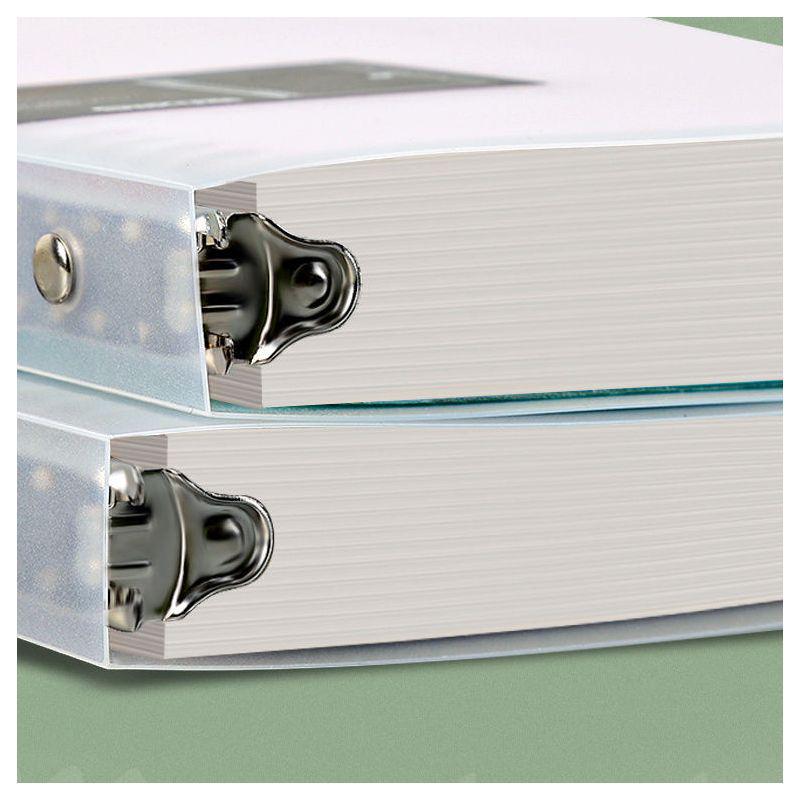 Extra dickes wasserdichtes Loseblatt-Notizbuch mit strapazierfähigem mattem Einband für Büro- und Studentennutzung