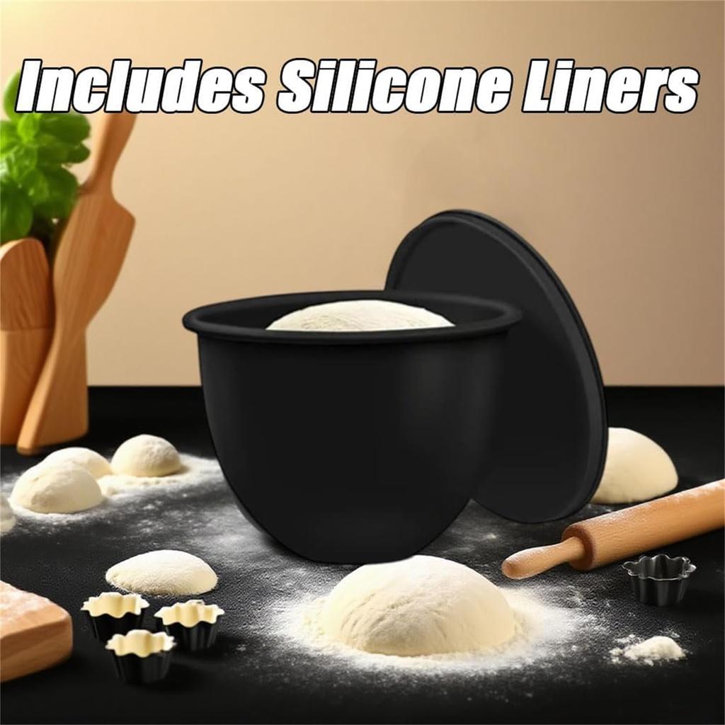 Silicone Liner For Tilt-Head 5 Qt Mixer Mixer Accessories Mixer Bowl Attachments for Baking and Cooking Replacement Mixers Bowls
