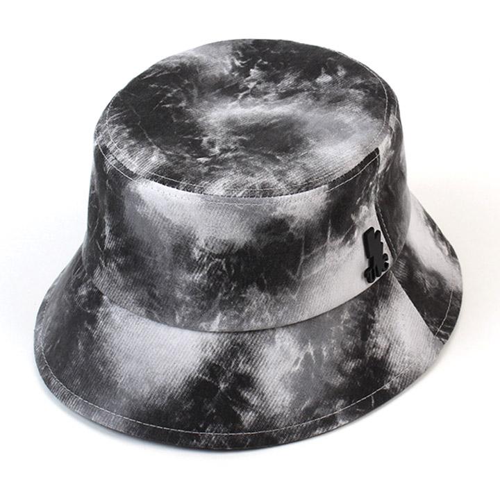 Yunibeosyeolkemiseuteuli Dyed Black Bucket Hat