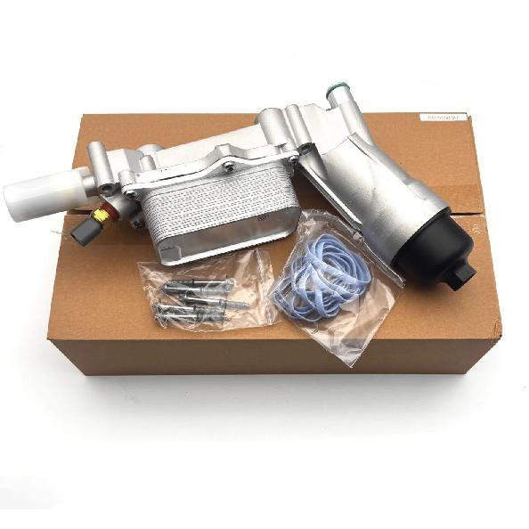 OE:68105583AF 68105583AA Aluminum Engine Oil Filter Housing Cooler Kit For Jeep Grand Cherokee Dodge Charger Journey Ram 3.6L V6 68105583AF