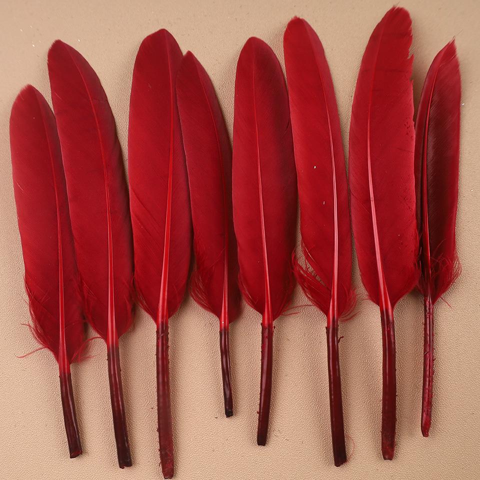 Duck Feathers for Clothes Handicraft Accessories White Golden Black Pink Peacock Goose Feather Plumas Handicraft Article