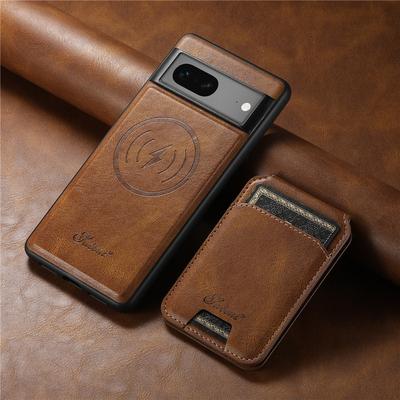 Für Magsafe Wallet Card Holder Telefonhülle für Google Pixel 8 Pro 8A 7 6 Pro 6A 7A Magnetische Ledertaschenabdeckung für Pixel 8 7Pro 6Pro
