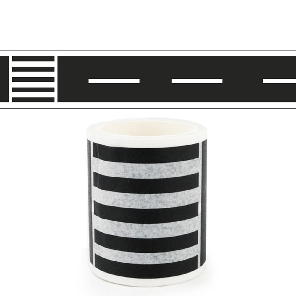 Parking Scene Toy Track Sticker Pattern Removable Set 18-25g