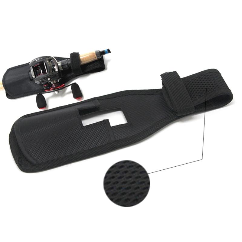 Portable Fishing Poles Support Waist Hanger Rod Rack Holder Nylon Sheath Fishing Equipment Fast Release Insert Holder