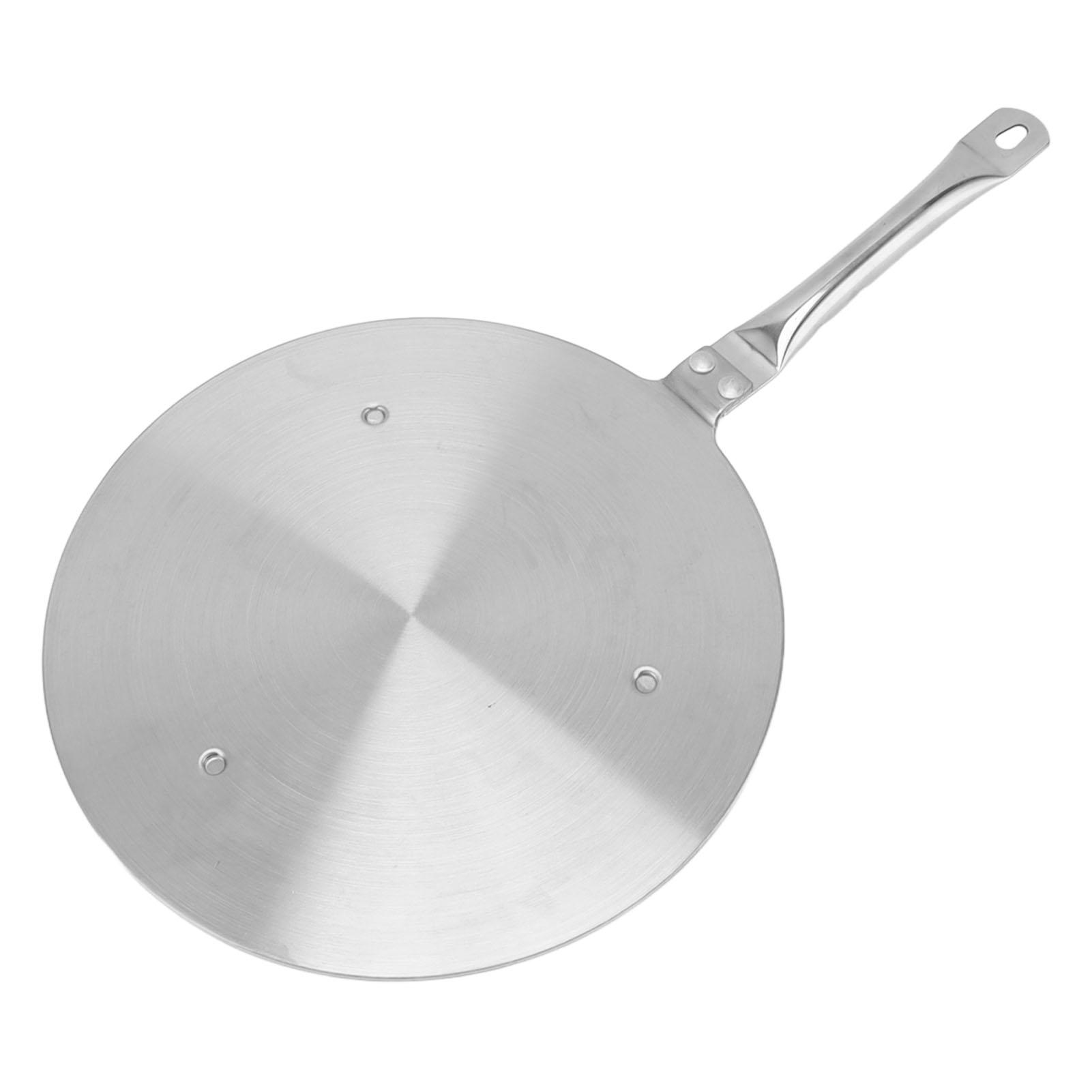 Konnwei 24Cm Heat Diffuser Plate Stainless Steel Induction Cooker Heat Transfer Plate Adapter With Handle