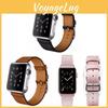 Apple Watch 8 Leather Strap For Single Loop Crosshatch Genuine Leather Band For 38mm And 42mm