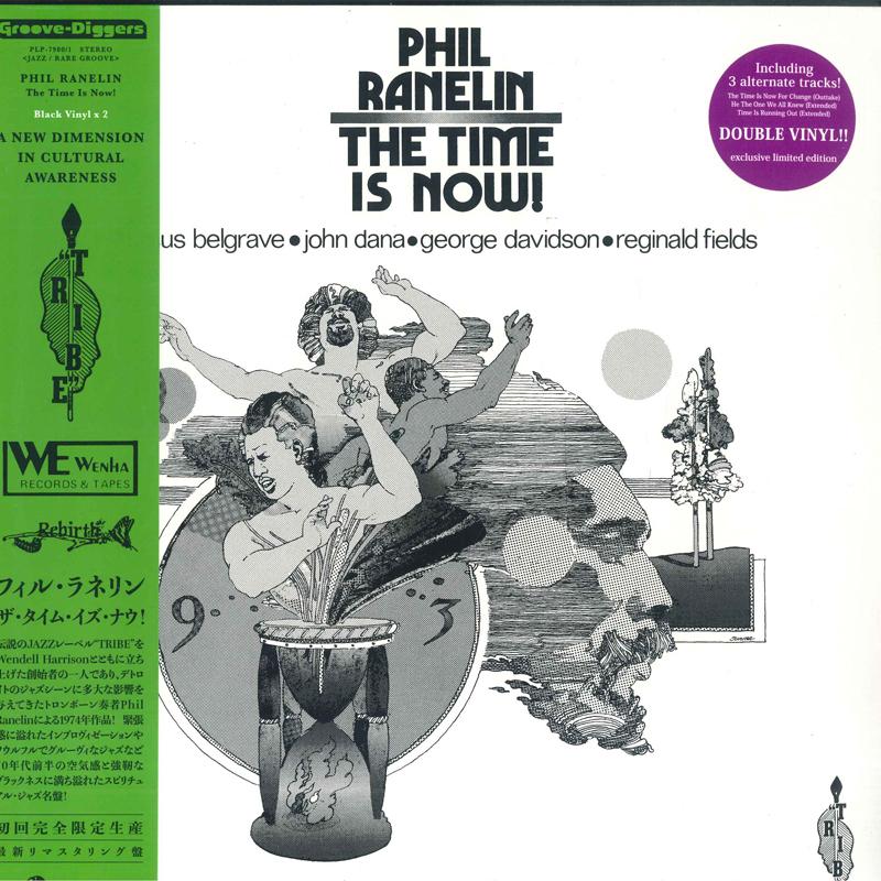 Виниловая пластинка PHIL RANELIN Time Is Now Ограниченное издание PLP79801 PVINE 2023 Япония Obi Джаз