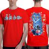 KPop Demon Hunters Tiger Print Cotton Men's T-shirt Summer Short Sleeve Tees Casual Streetwear Male Clothes Oversized Unisex Top