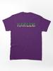 Last Bronx Harlem Texted Based | Colorful Abstract Paint Design Classic T-Shirt