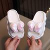 New Girls Sandals with Bow Non Slip Soft Sole Fashion Princess Beach Flip Flops for Toddler Little Big Kids