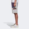 adidas Originals Atric Short Label Print Logo Straight Leg Shorts Men Shorts Gray CD6816