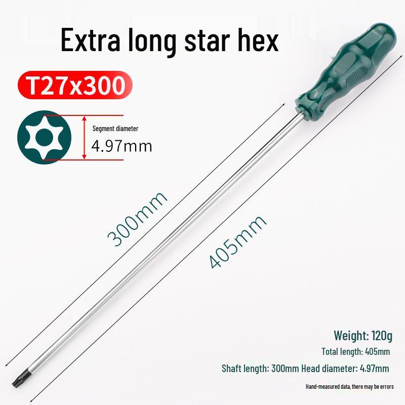 Σετ κατσαβιδιών Torx και Εξάγωνων: T8, T10, T15, T20, T25, T30