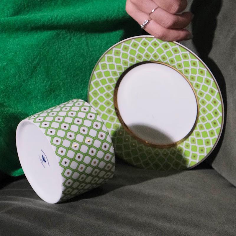 Lomonosov STAR Coffee Cup and Saucer Set