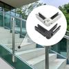 Adjustable Glass to Clamp 90 Bracing Stainless Steel Support Railing Clip Holder for