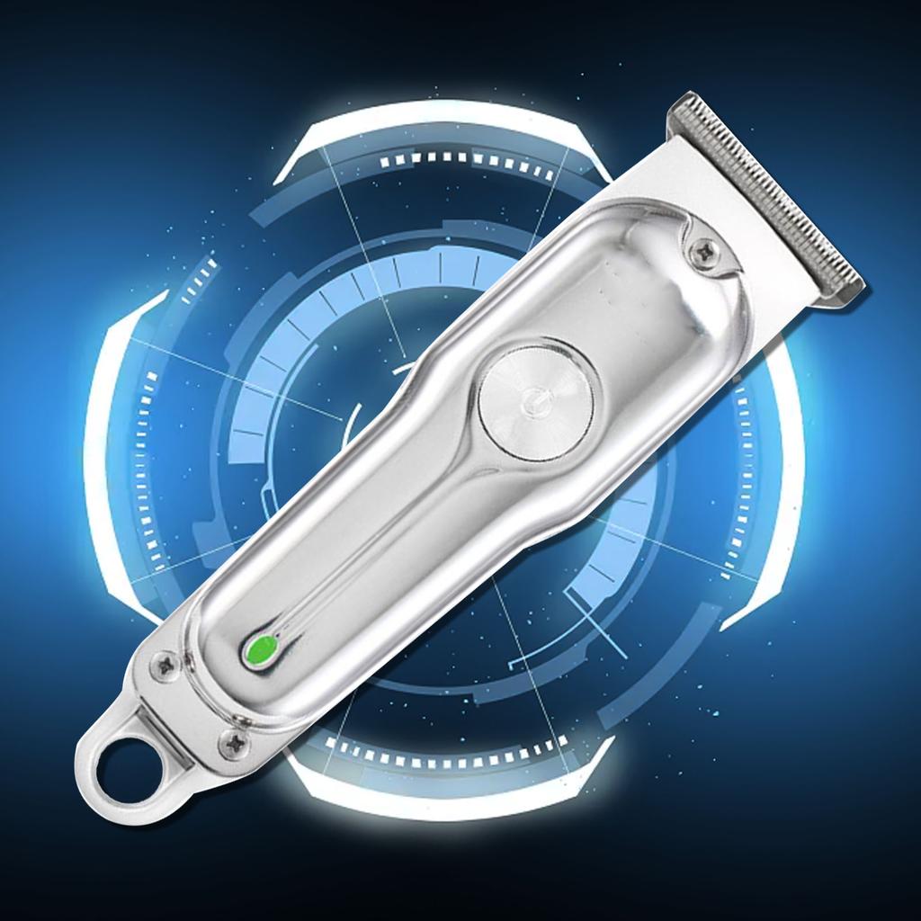 5W Hair Clipper Stainless Steel Rustproof Smooth Trimming for Travel Vacation Business Trips