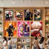 Anime B-Bakugo K-Katsuki Cool Movie Sticky Posters Retro Kraft Paper Sticker DIY Room Bar Cafe Aesthetic Art Wall Painting