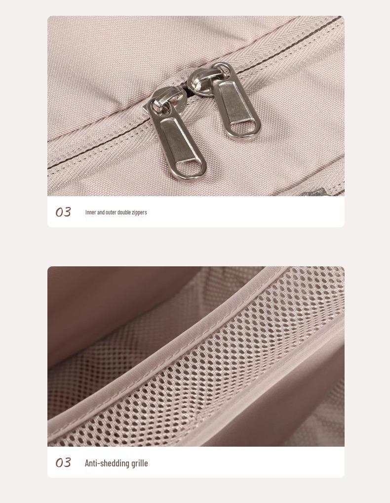 Hangende Reiskledingkast Organizer: Grote capaciteitstas voor kleding & ondergoed