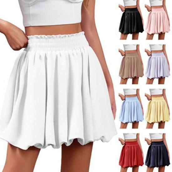 2025 New Plus Size Women's Round Neck Casual Short Sleeve Dress - European and American Style