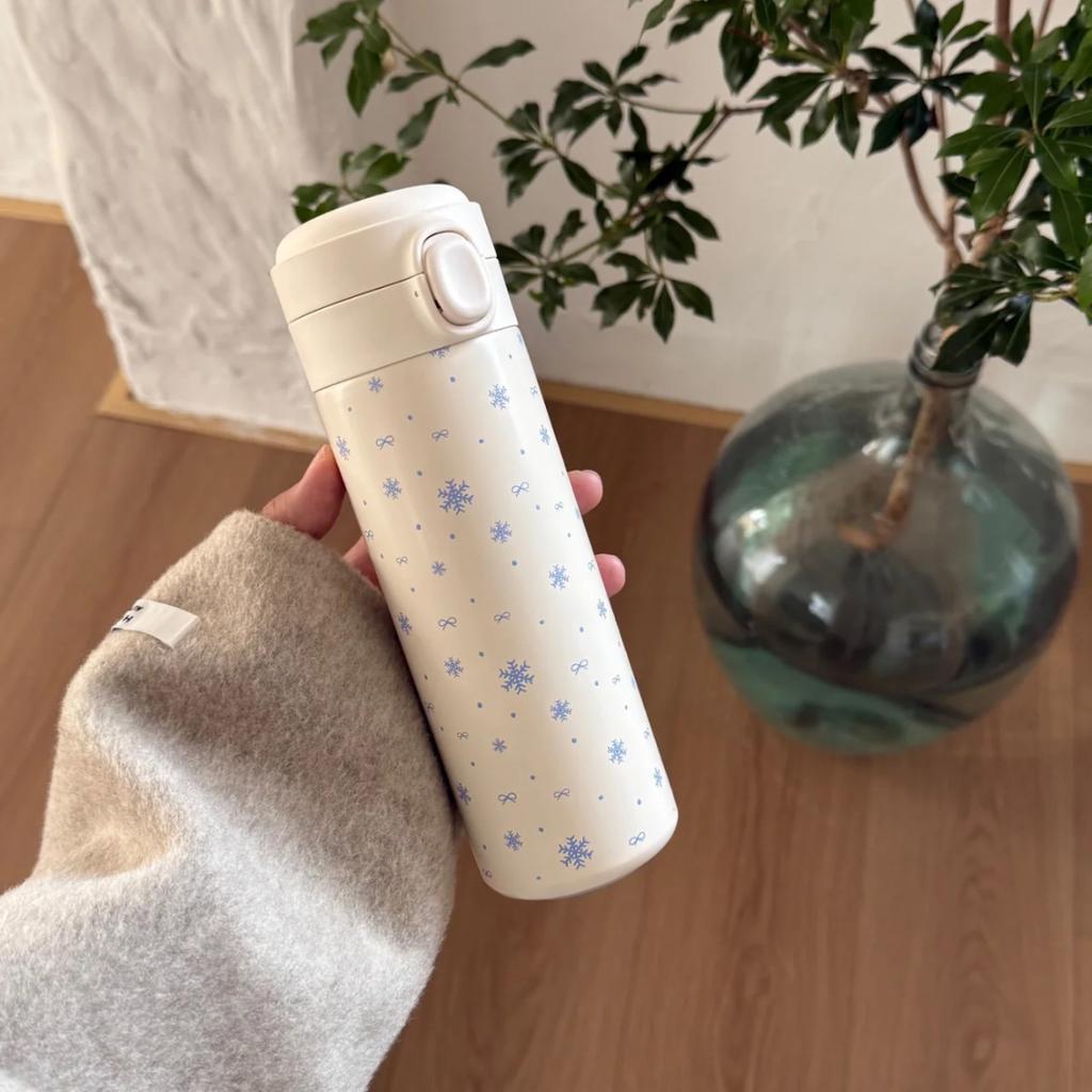 320/420ml Male and Female New Stainless Steel Insulated Bottle Portable, Lightweight, Sealed Coffee and Milk Water Cup