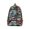 Ghiozdane Personalizate Graffiti Rucsac pentru Elevi de Gimnaziu și Liceu Unisex Murdar Capacitate Mare Geantă Școlară Trendy