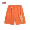 LI-NING Boys' Quick-Dry Loose Fit Outdoor Woven Sport Shorts