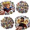 Chibi 50 Pcs Super Heroes Sticker Decals For Skateboard Laptop Luggage