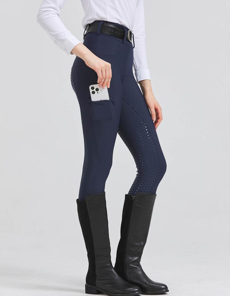 Professional horse riding pants silicone anti-slip quick-dry tight-fitting cycling sports pants for equestrian exams