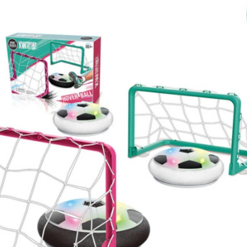 Indoor Games Floating Hover Soccer Ball Air Power With Lights Children Gift Toy