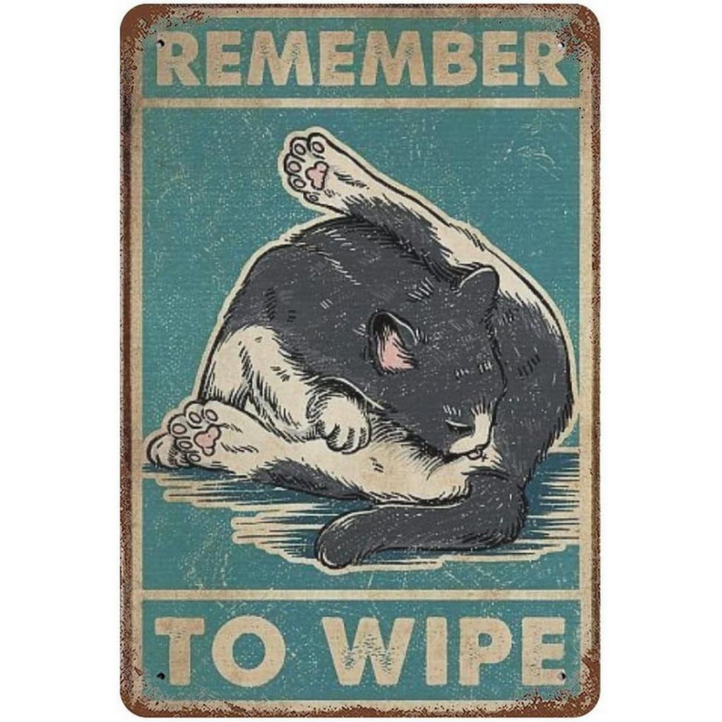 Metal Tin Signs Your Butt Napkins Wall Decoration Plaque Vintage Art Poster Iron Painting for Man Cave Home Cafe Garden Club Bar