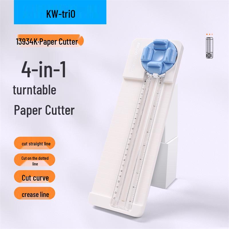 Multifunctional Paper Trimmer: Four-in-One Journal & Utility Knife Cutter for Office and Craft.