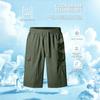 Men’s Summer Casual Seven- Shorts Relaxed Fit Lightweight Cotton Cargo Shorts with Multiple Pockets for Outdoor Activities