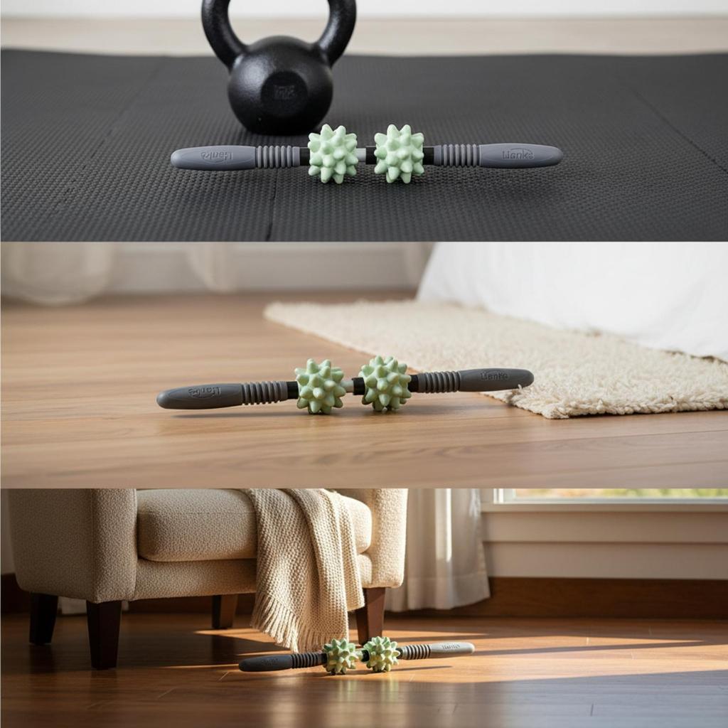 Muscle Roller Stick Portable Massage Textured Acupressure for